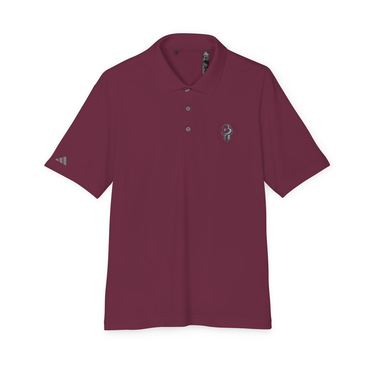 Performance Polo — Minimal Golf Emblem
