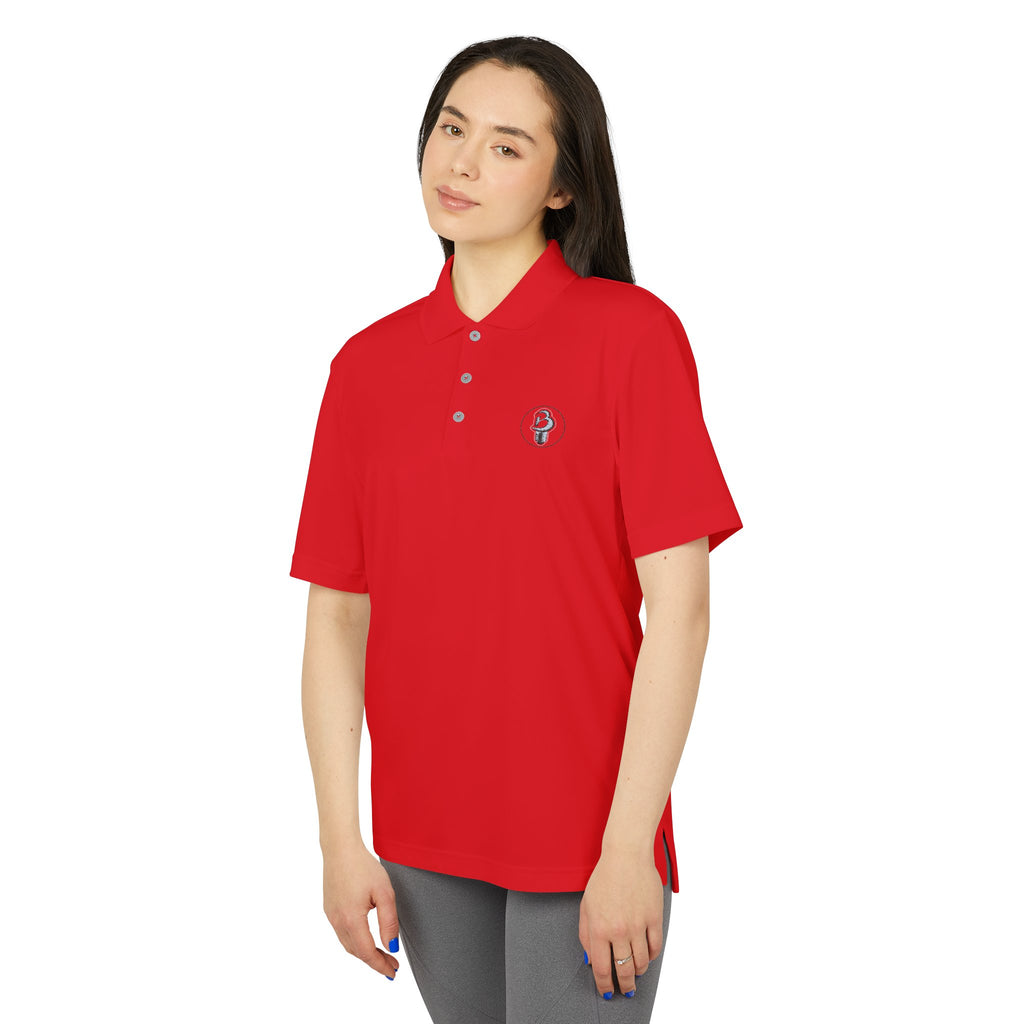Performance Polo — Minimal Golf Emblem