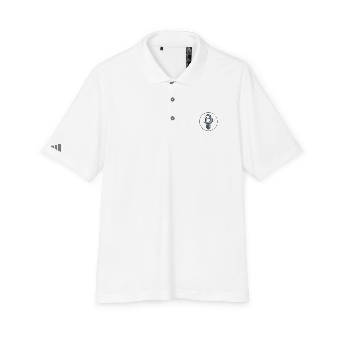 Performance Polo — Minimal Golf Emblem