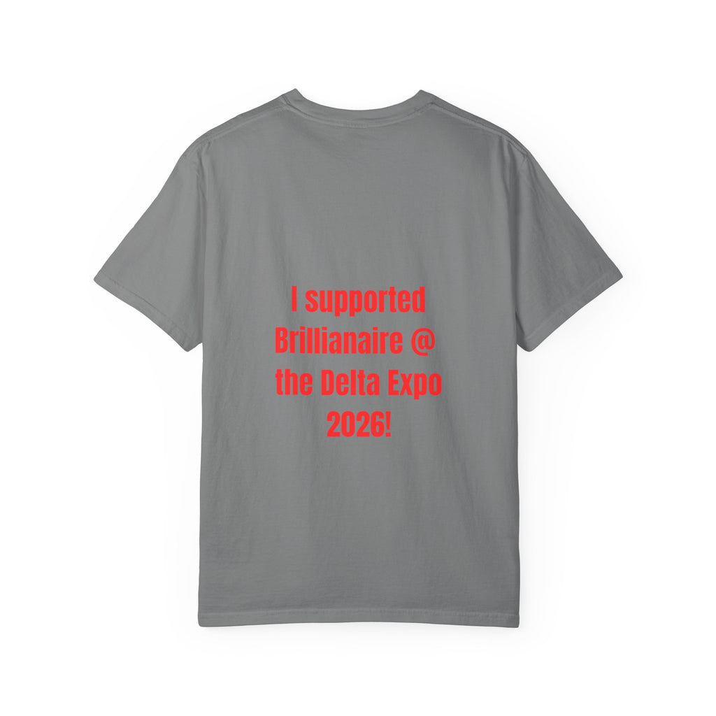 Brillanaire PB Campaign T-Shirt — "I Supported Brillanaire @ the Delta Expo 2026!"