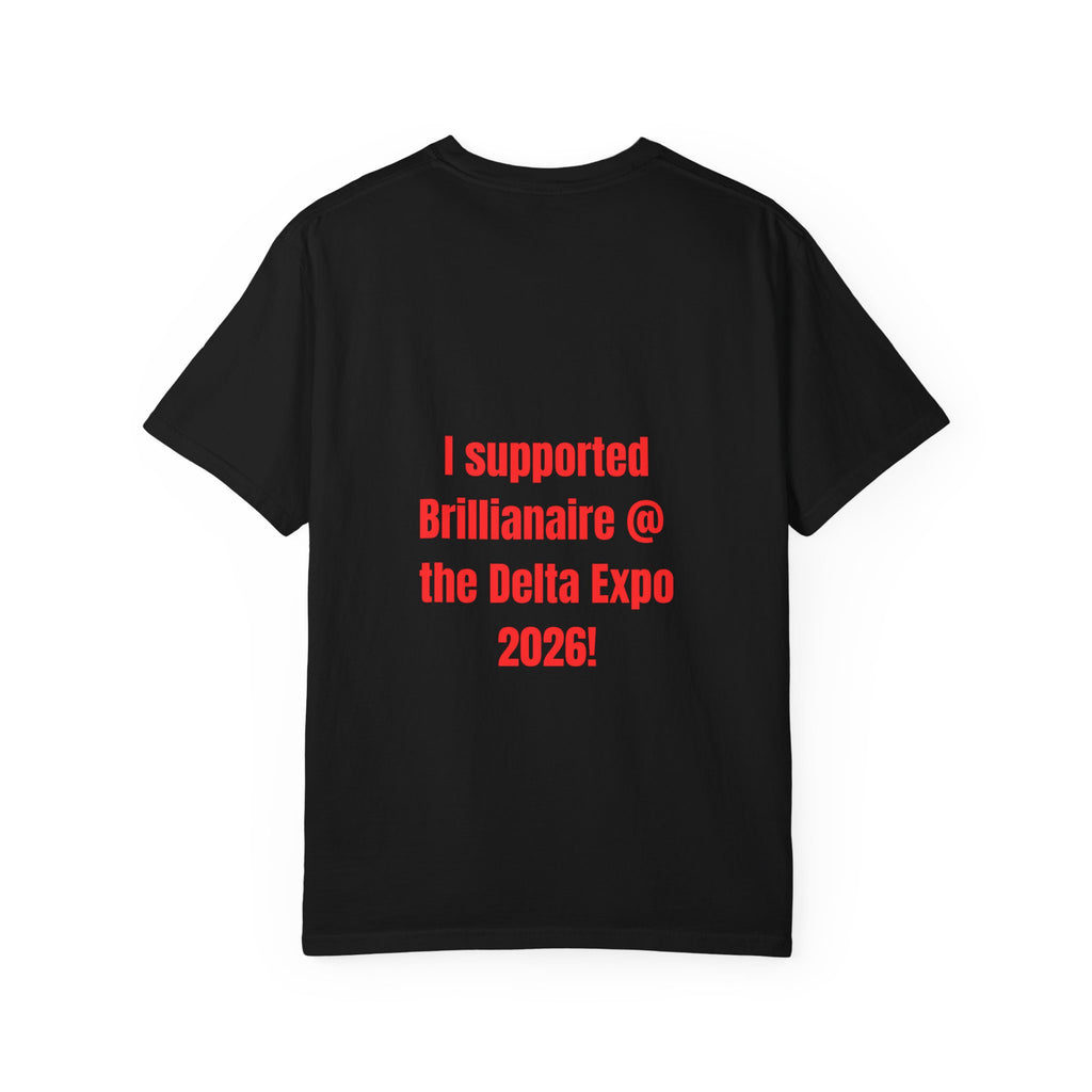 Brillanaire PB Campaign T-Shirt — "I Supported Brillanaire @ the Delta Expo 2026!"