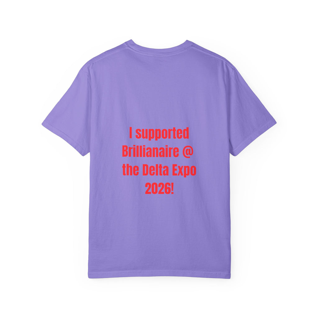 Brillanaire PB Campaign T-Shirt — "I Supported Brillanaire @ the Delta Expo 2026!"